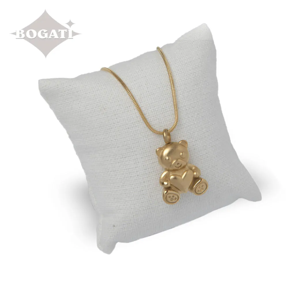 J-800 - Teddy Bear - Pendant with Chain