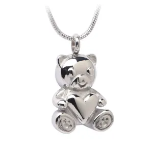 J-800 - Teddy Bear - Pendant with Chain
