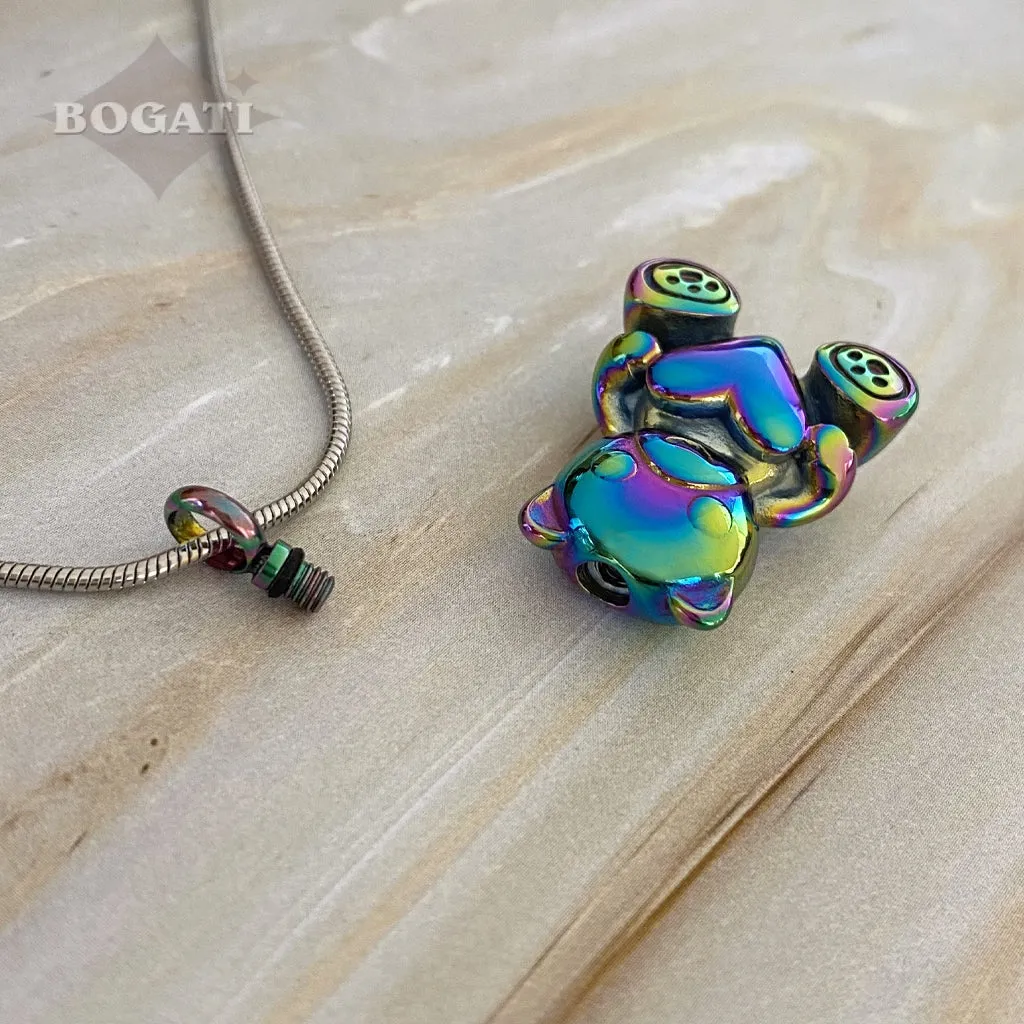 J-800 - Teddy Bear - Pendant with Chain