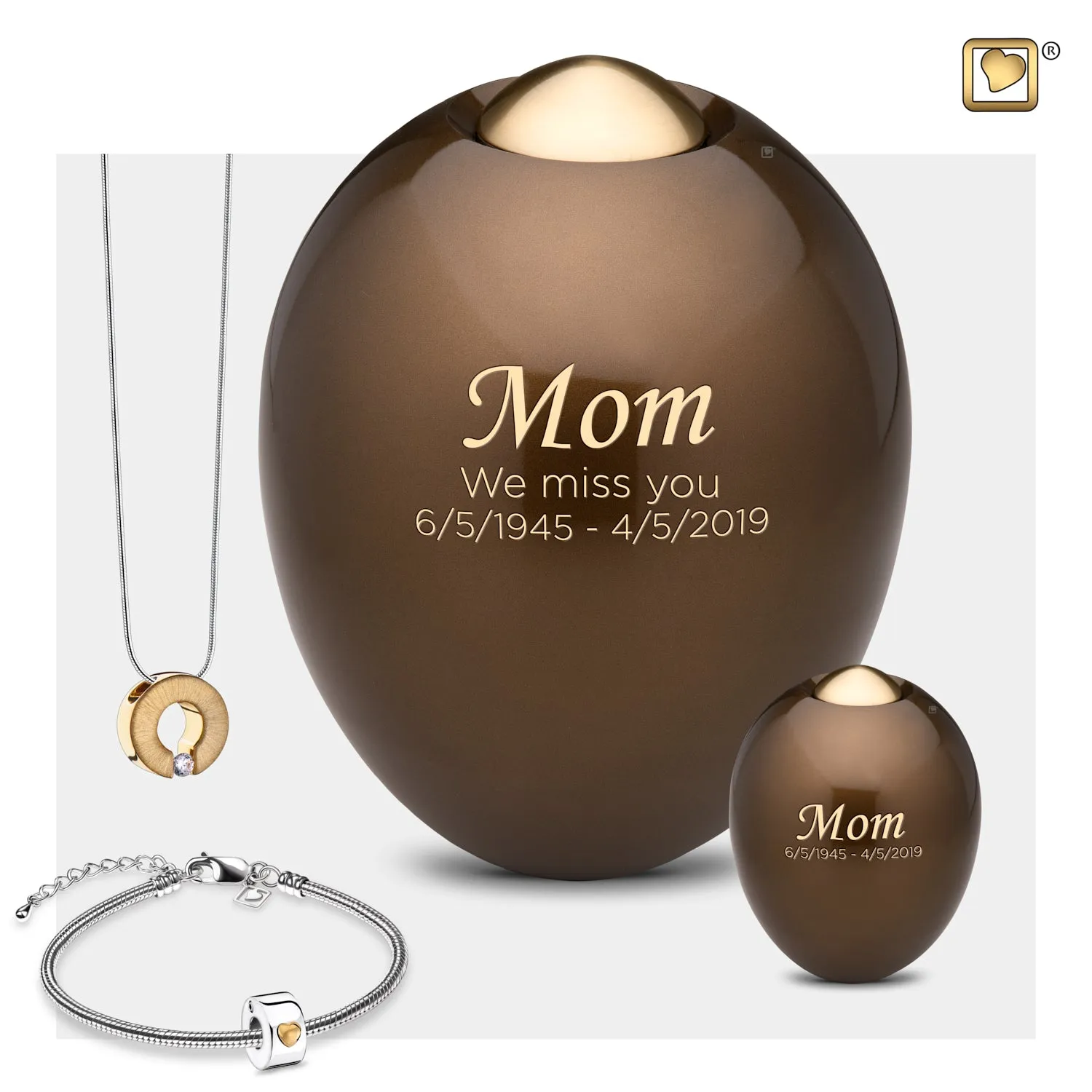 Keepsake Adore Bronze Cremation Urn
