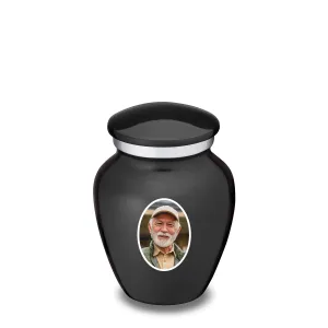 Keepsake Embrace Charcoal Portrait Cremation Urn
