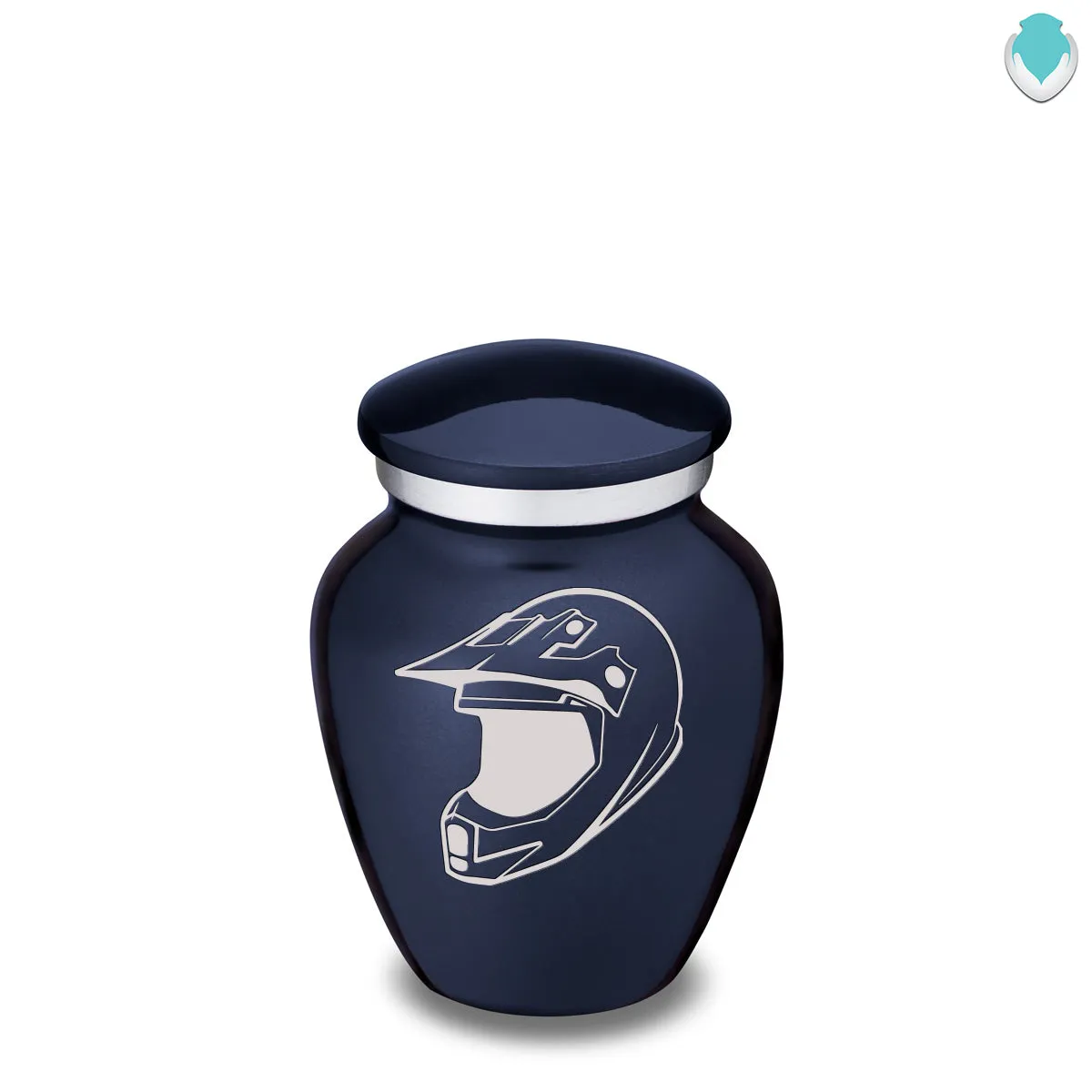 Keepsake Embrace Cobalt Dirt Bike Cremation Urn