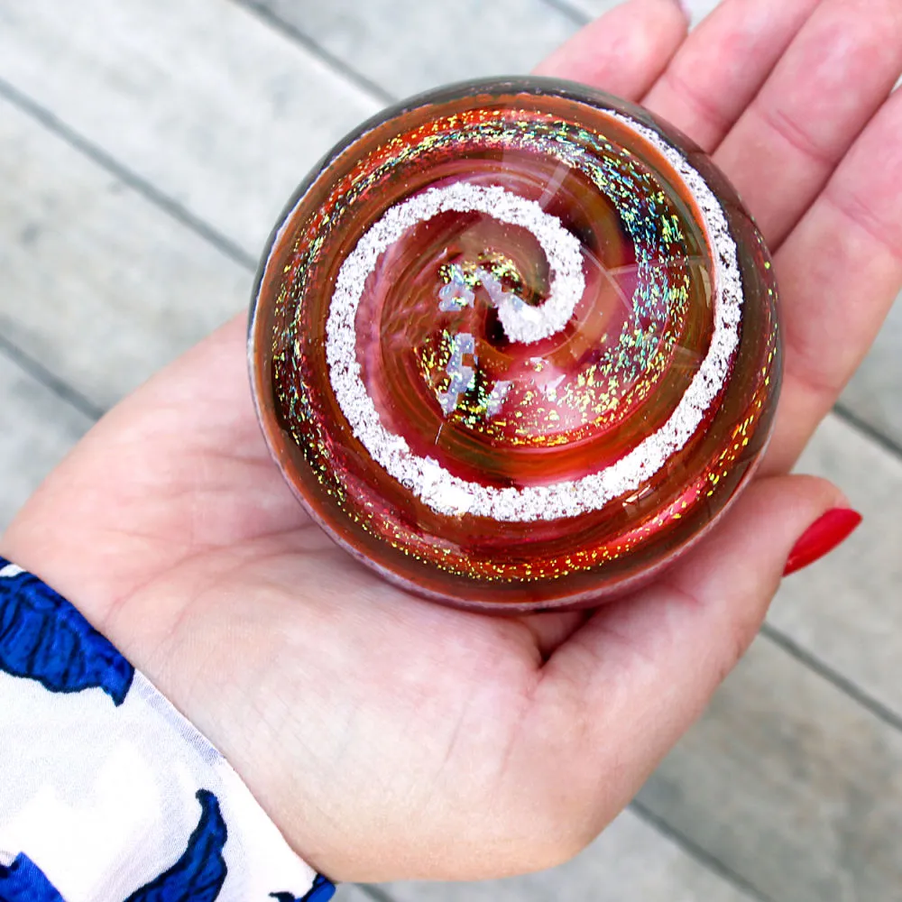 Living Orbs Glass Keepsake Urns