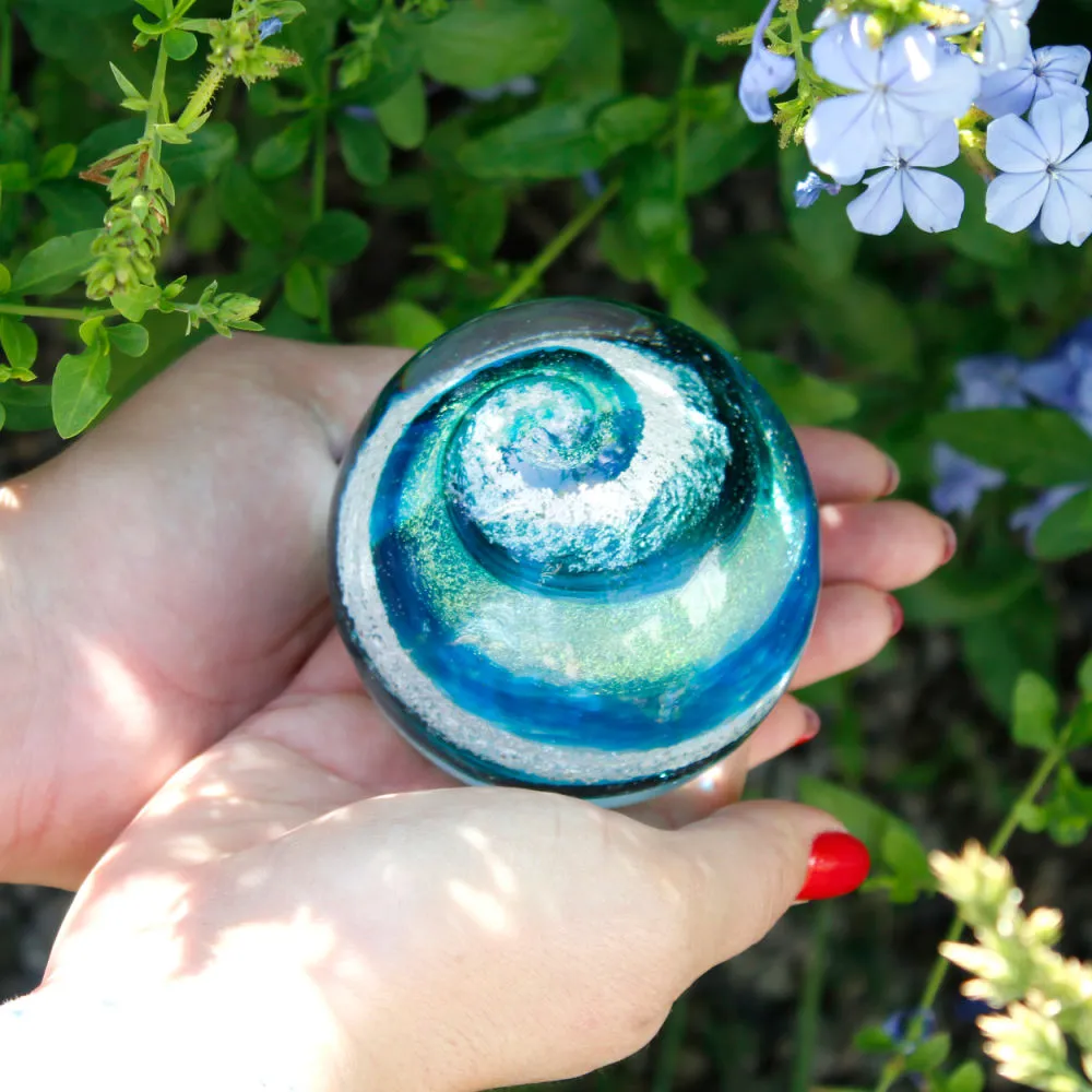 Living Orbs Glass Keepsake Urns