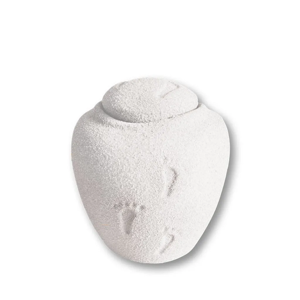 MEDIUM Oceane Urns - Quartz White