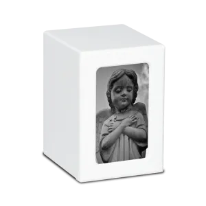 MEDIUM PY06 -White- Statue of Cherub