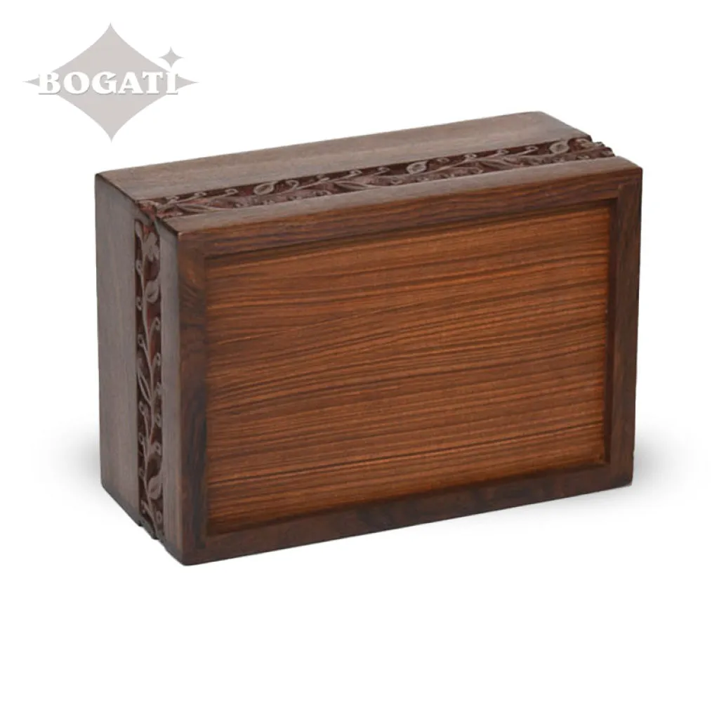 MEDIUM Rosewood Econo Border Urn -2700-