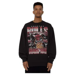 Men's NBA Chicago Bulls Shatter Crewneck Sweatshirt
