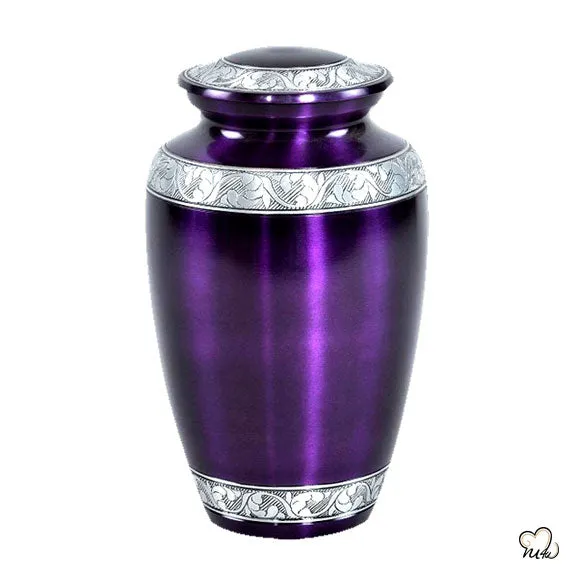 Mulberry Purple Cremation Urn