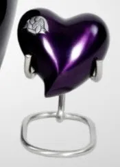 Mulberry Purple Cremation Urn