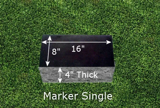 Personalized Granite Grave Marker - Safe Harbor