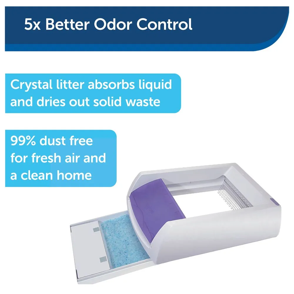 PetSafe PAC00-14231 ScoopFree Litter Tray Refills w/ Premium Blue Crystals -3-Pk