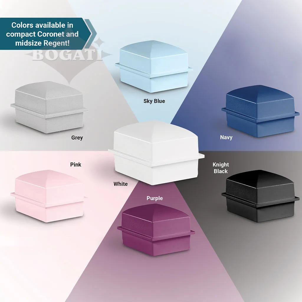Regent Single Burial Vault -600- White - Pack of 3