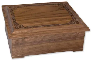 Renaissance Solid Wood Companion Urn (Made in USA)