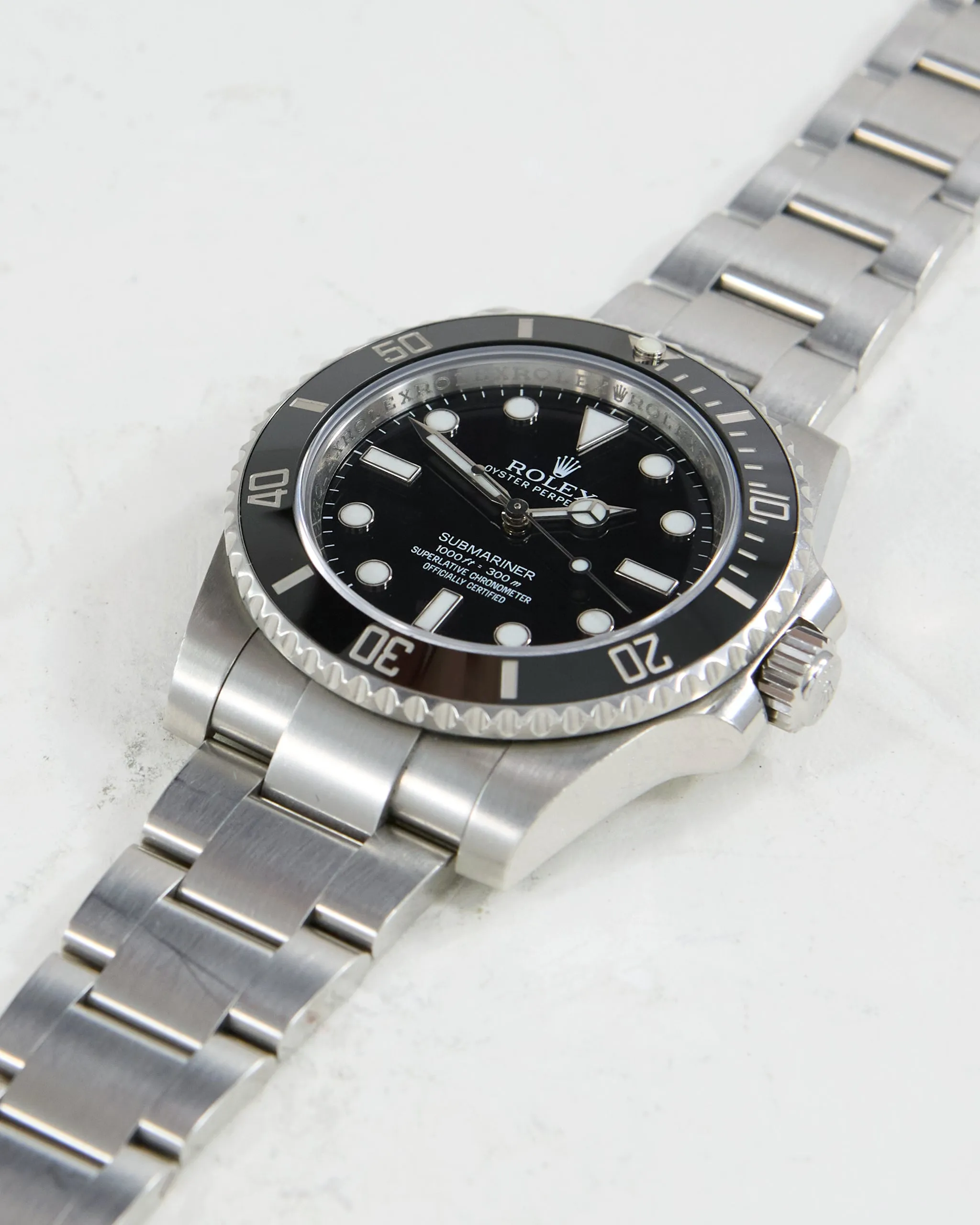 ROLEX SUBMARINER CERAMIC ON OYSTER BRACELET