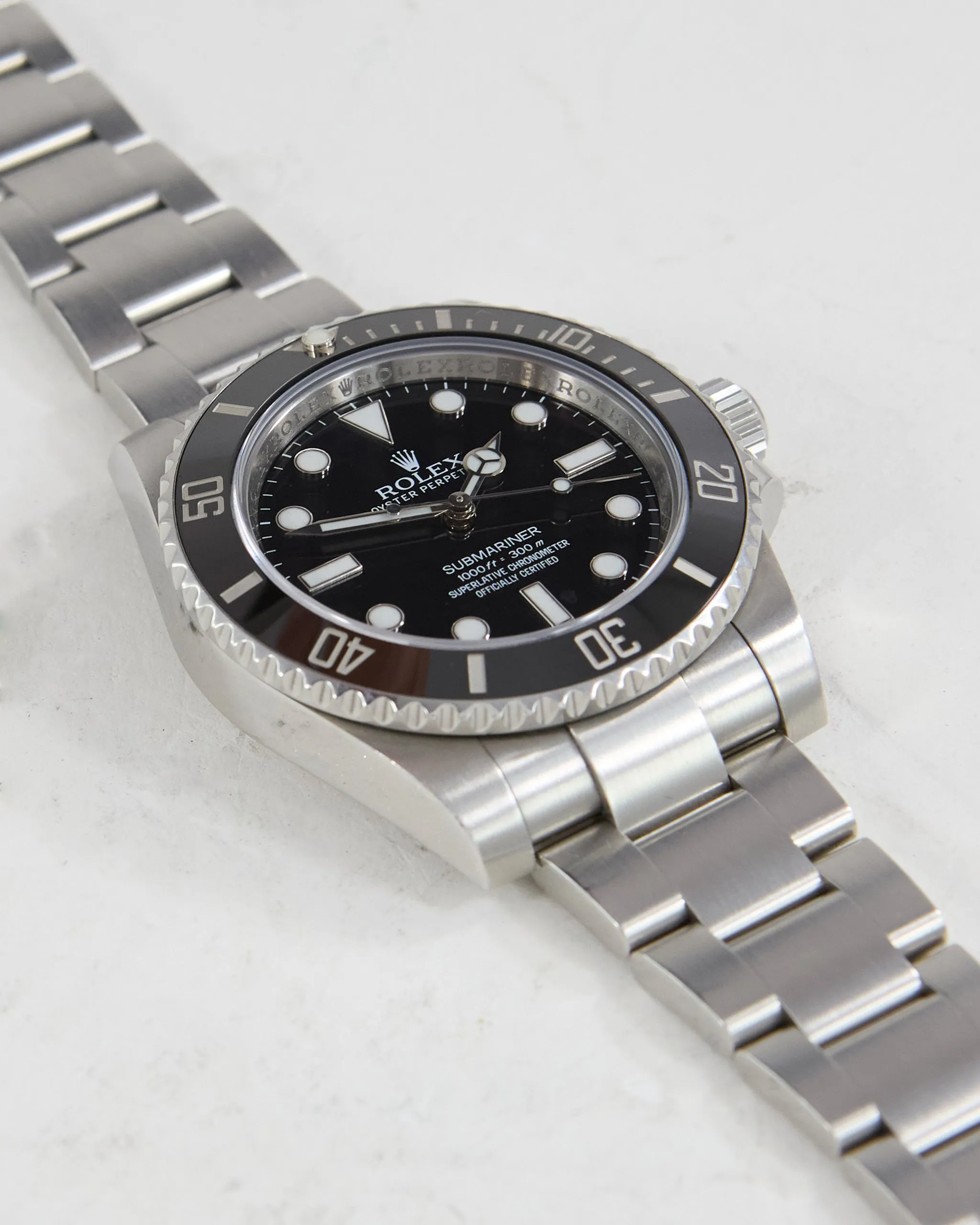 ROLEX SUBMARINER CERAMIC ON OYSTER BRACELET