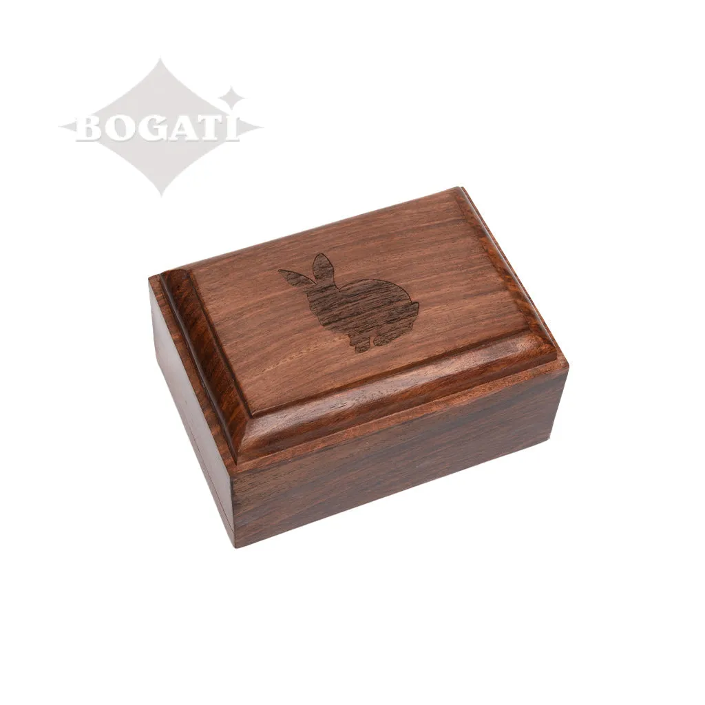 Rosewood Urn  -2705- Bevel Edge - Set of 5 Pet urns