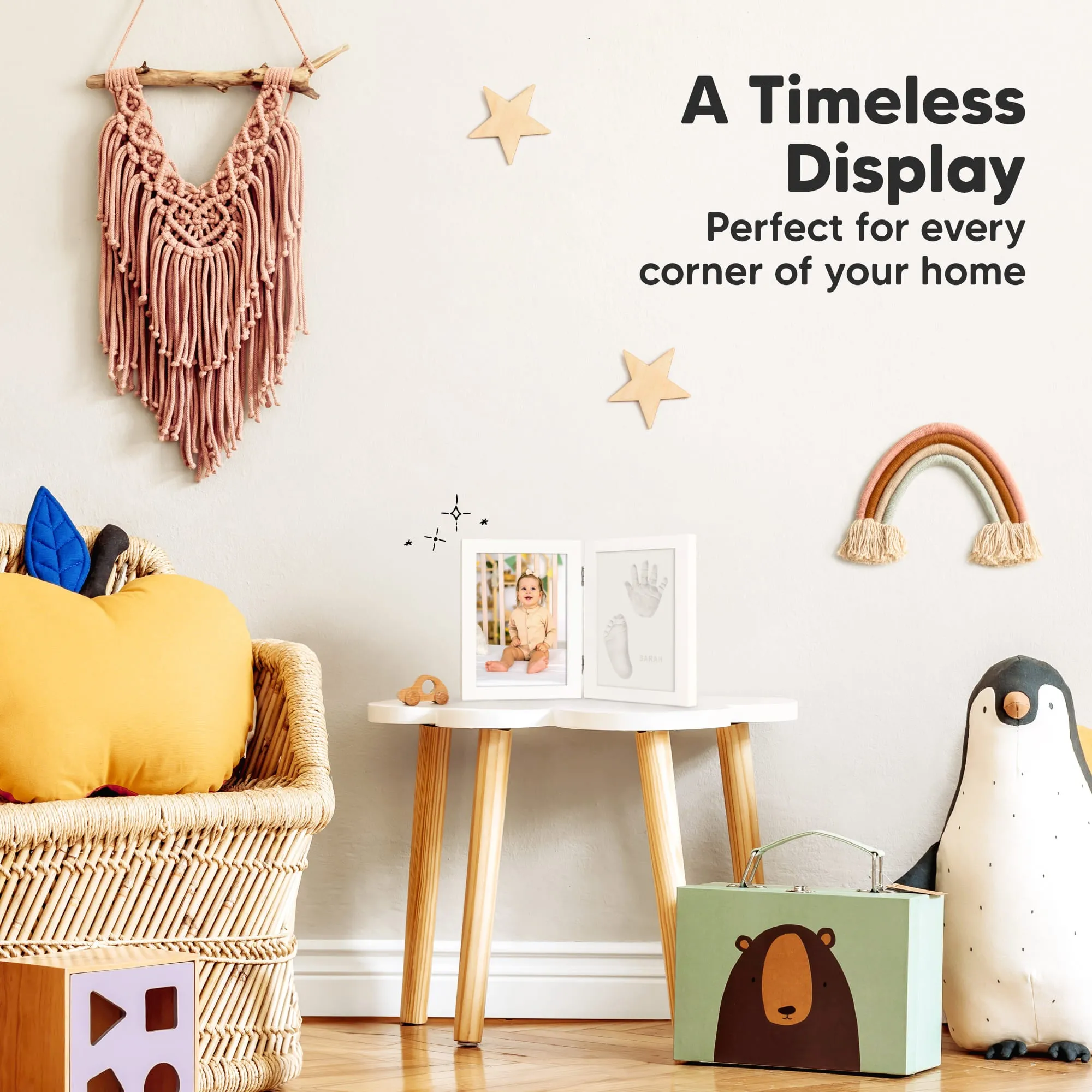 Rune Hand & Footprint Keepsake Frame