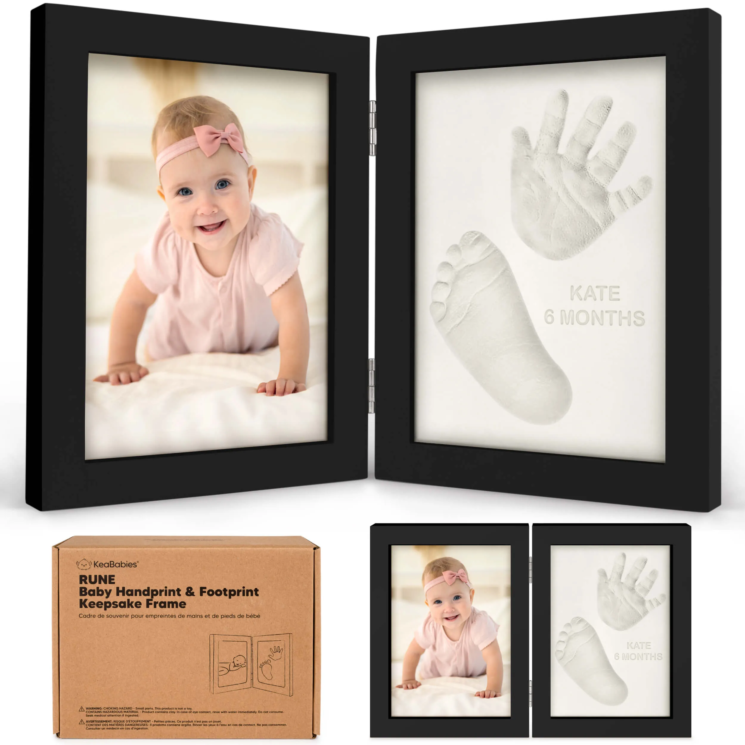 Rune Hand & Footprint Keepsake Frame