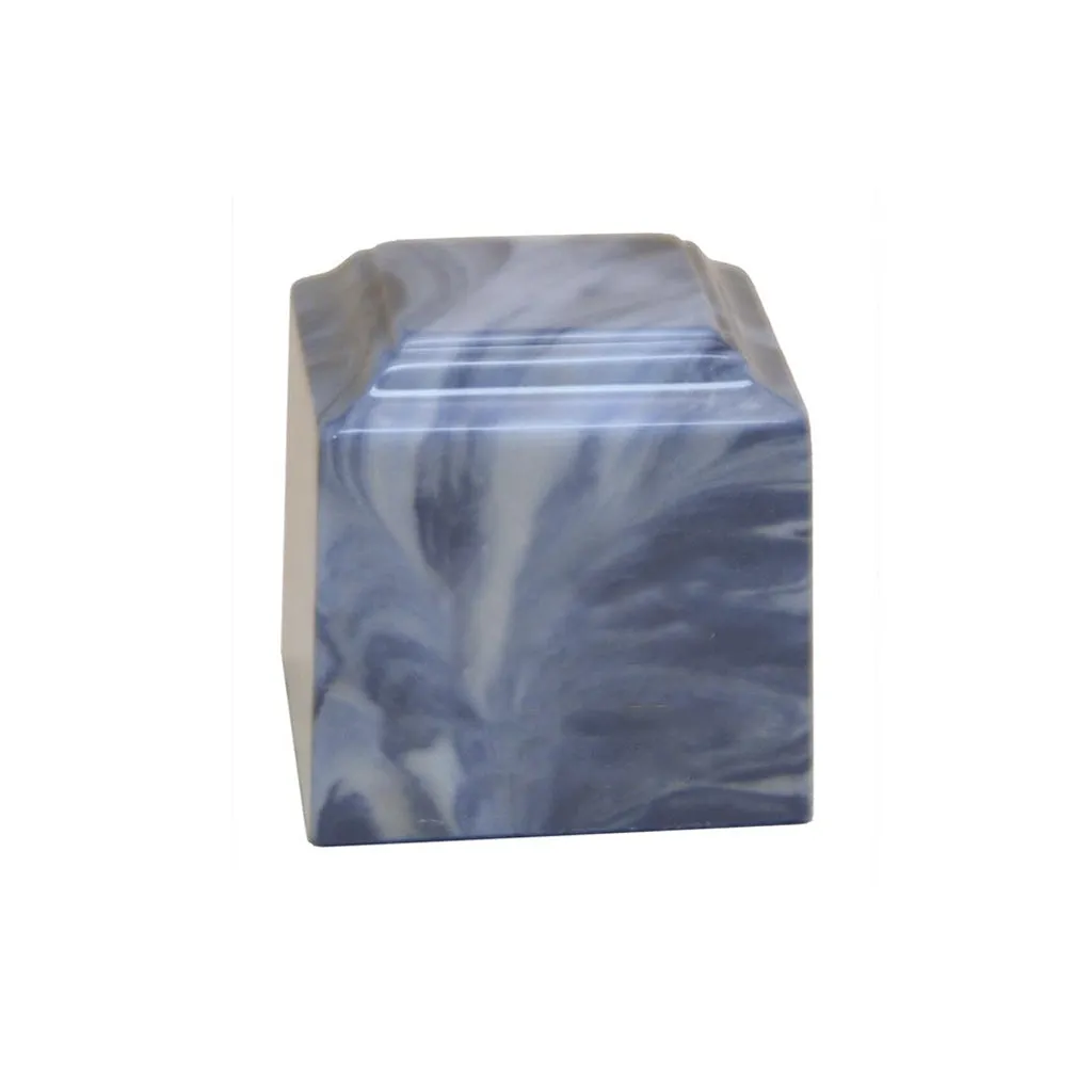 SMALL Cultured Marble Urn -390- Little TAHITI