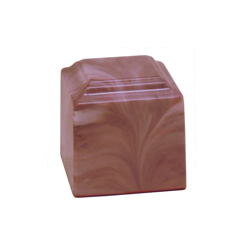 SMALL Cultured Marble Urn -390- Little TAHITI