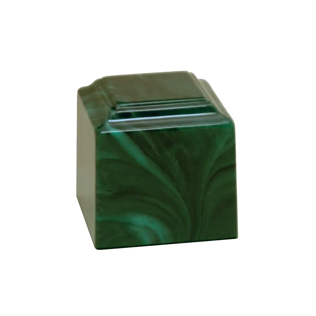SMALL Cultured Marble Urn -390- Little TAHITI