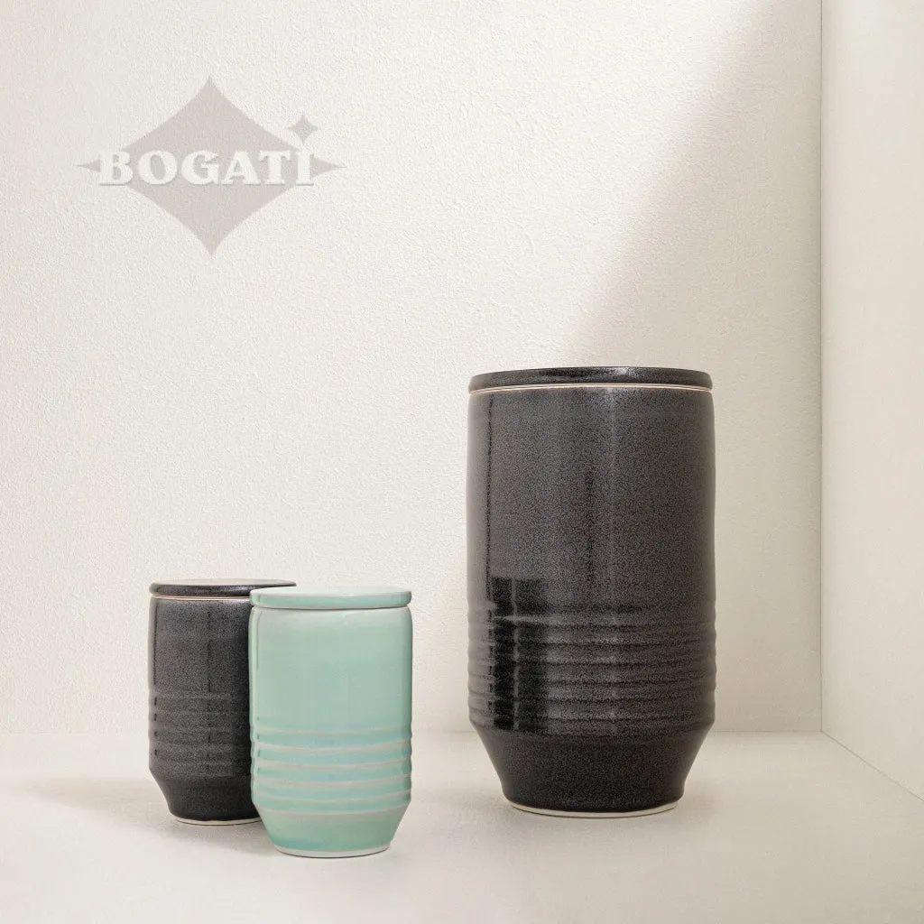 SMALL - Porcelain Urn - Solstice Culp Pottery DUALITY