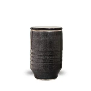 SMALL - Porcelain Urn - Solstice Culp Pottery DUALITY