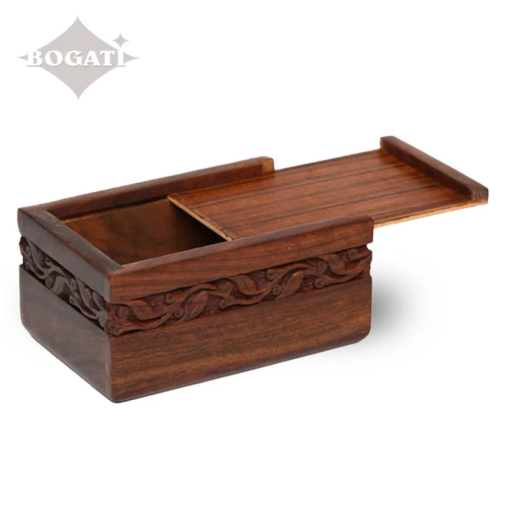 SMALL Rosewood Econo Border Urn -2700-