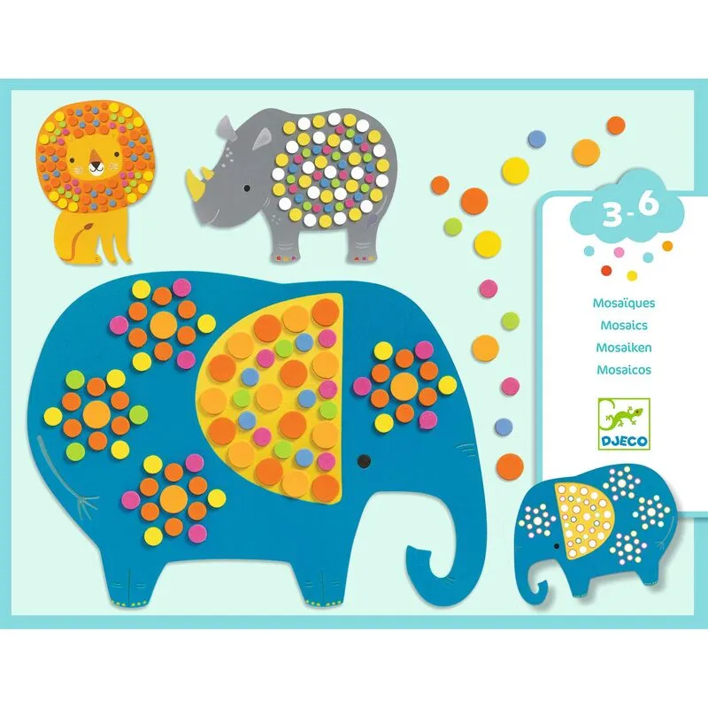 Soft Jungle Mosaic