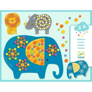 Soft Jungle Mosaic