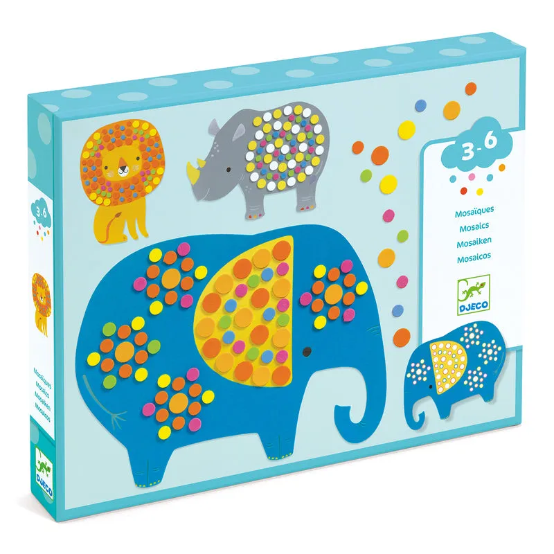 Soft Jungle Mosaic