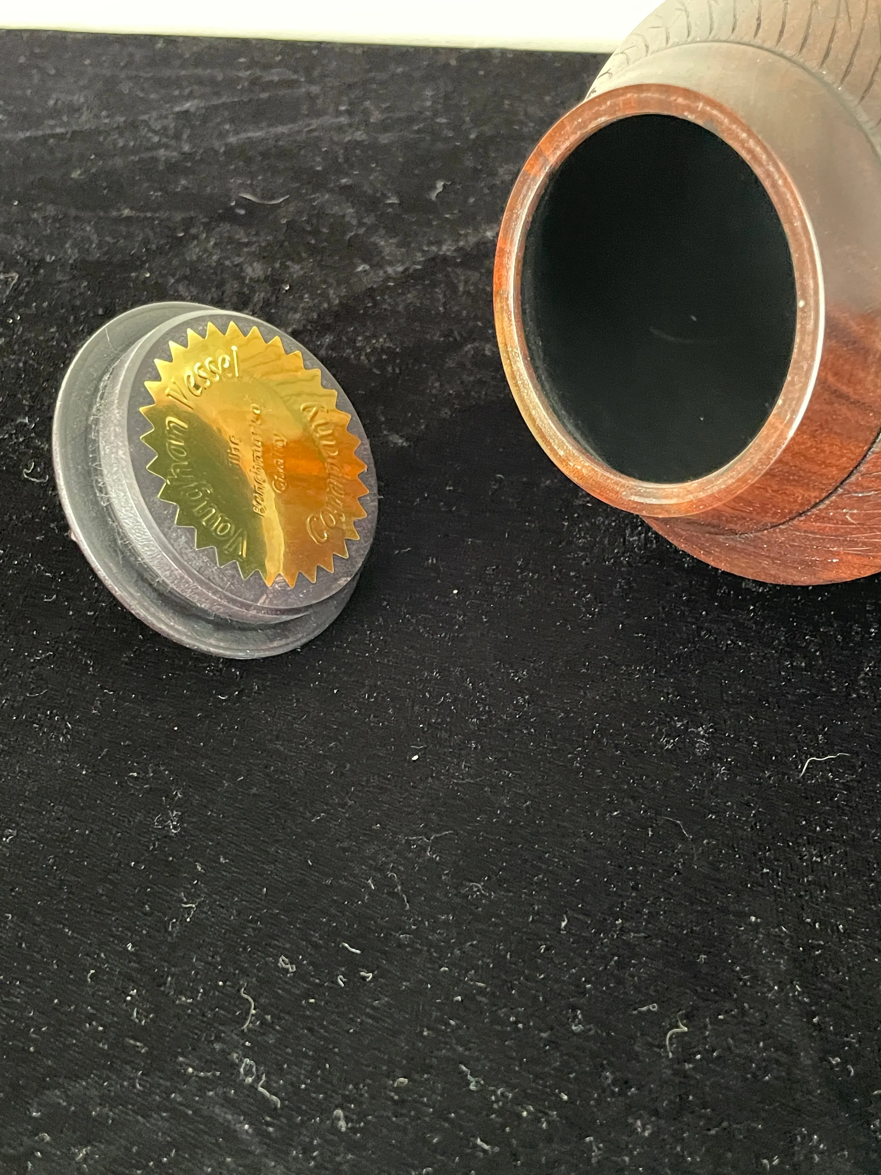Walnut Turned Pet Urn