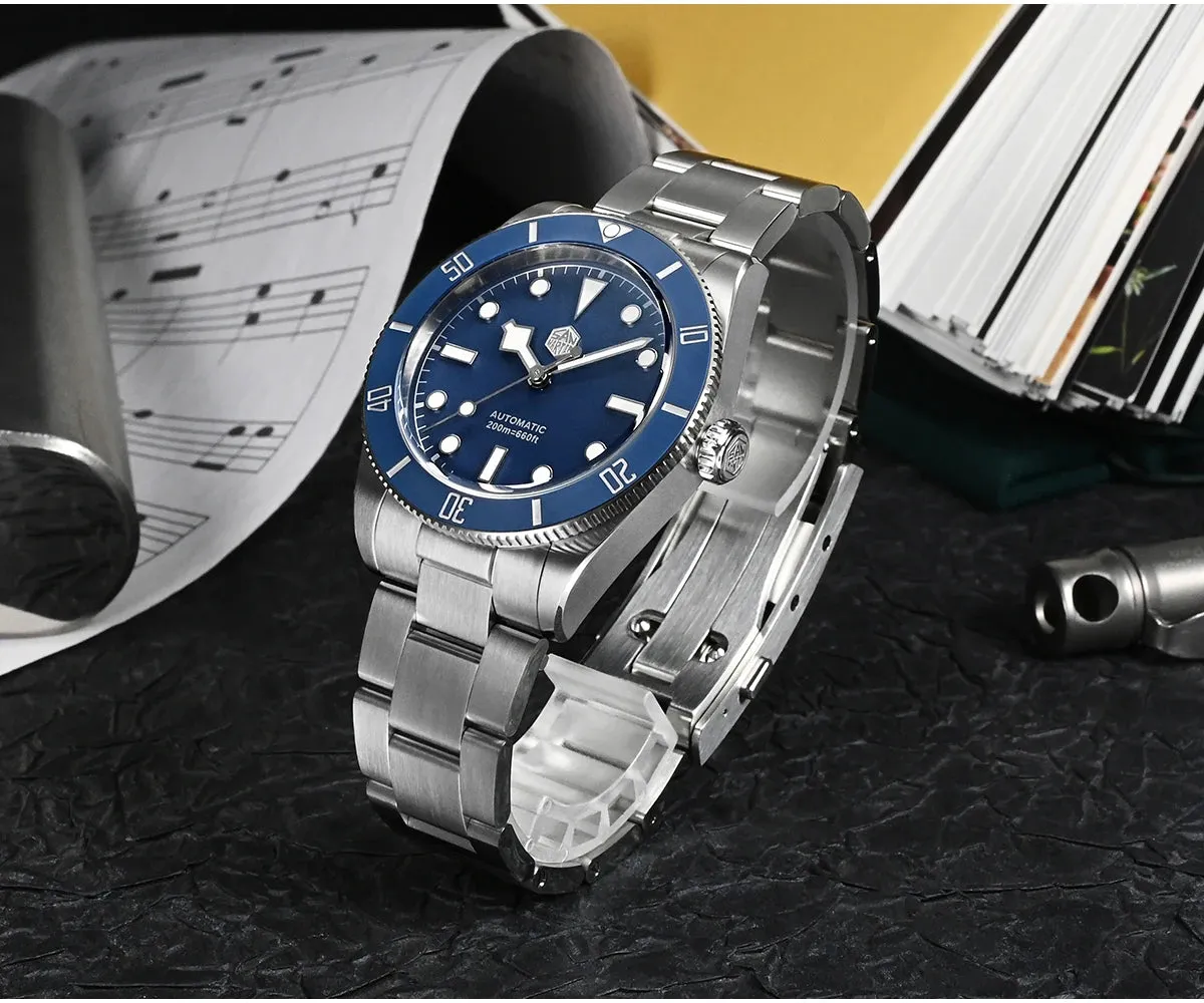 ★Weekly Deal★San Martin 37mm Vintage Diver Watch SN0138G
