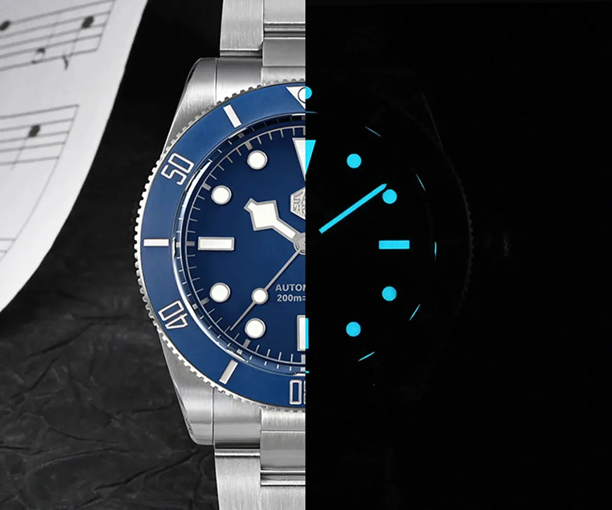 ★Weekly Deal★San Martin 37mm Vintage Diver Watch SN0138G