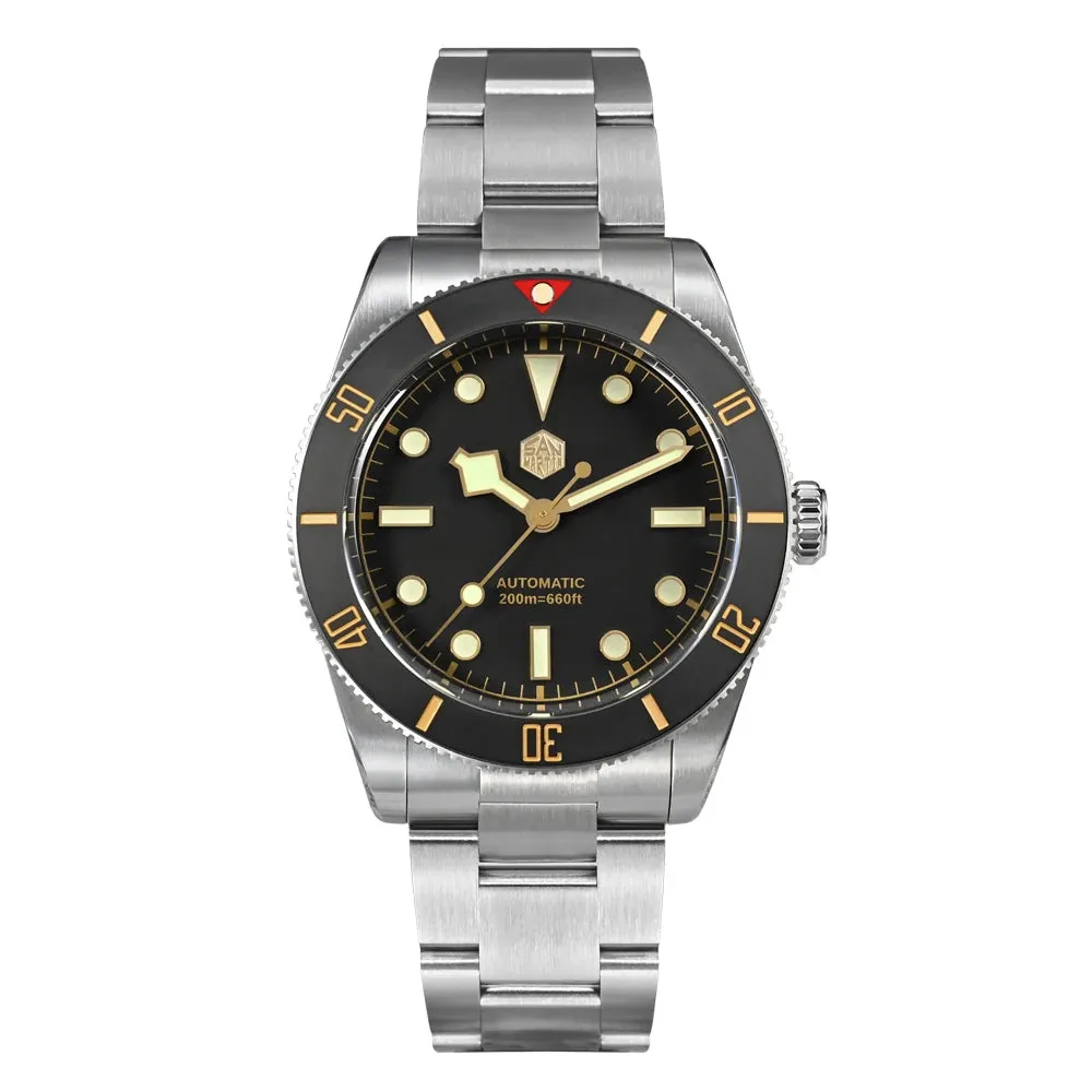 ★Weekly Deal★San Martin 37mm Vintage Diver Watch SN0138G