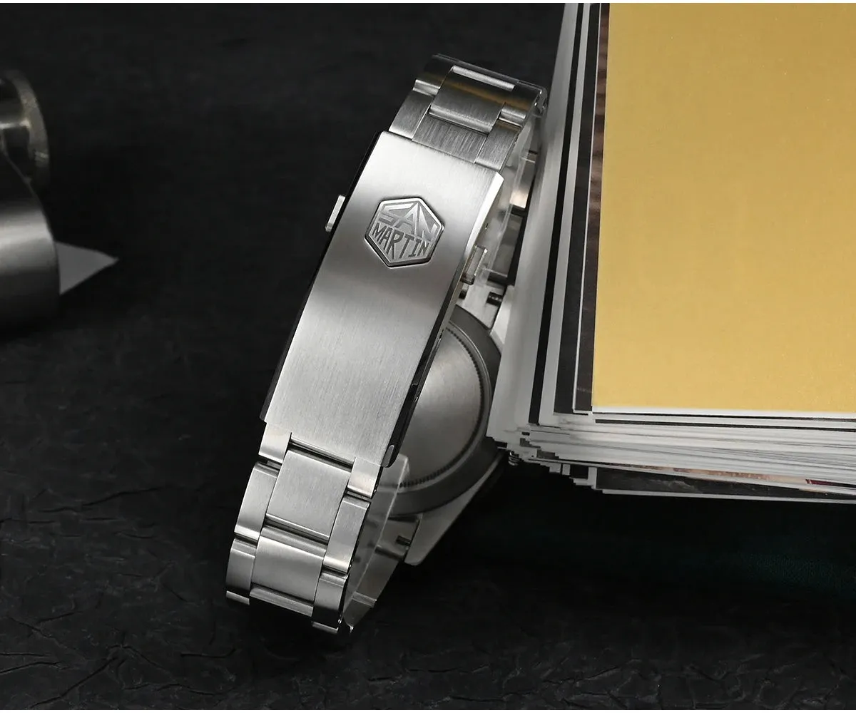 ★Weekly Deal★San Martin 37mm Vintage Diver Watch SN0138G