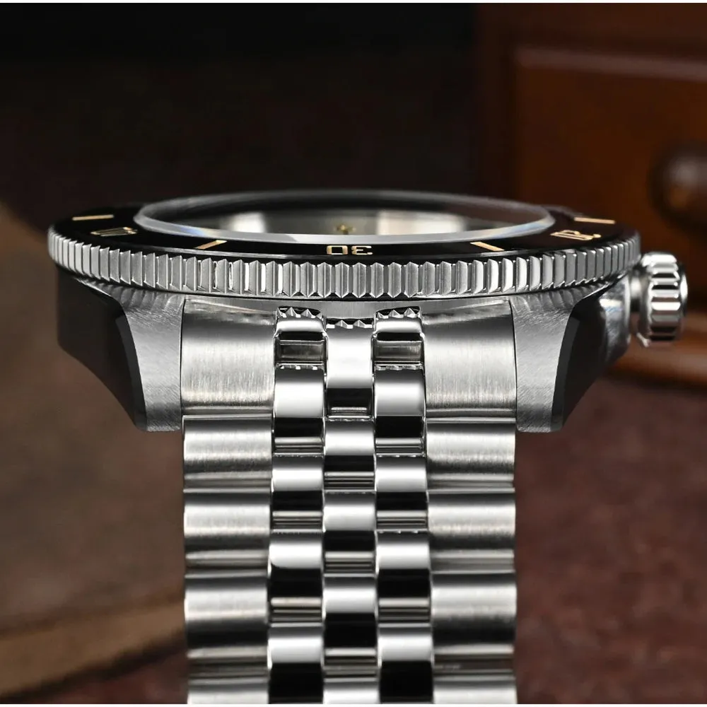 ★Weekly Deal★San Martin 3D Waffle Dial Automatic Watcth SN0128