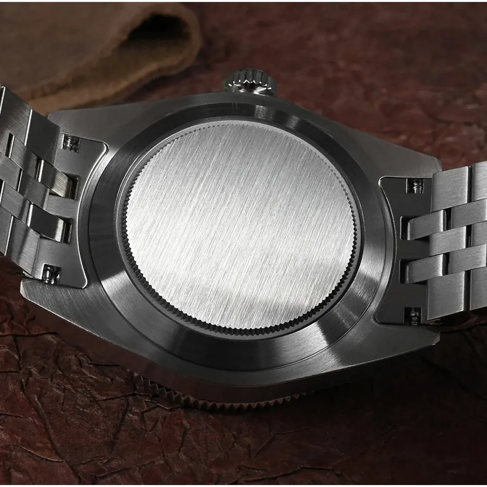 ★Weekly Deal★San Martin 3D Waffle Dial Automatic Watcth SN0128