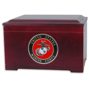Wooden Military Memory Chest