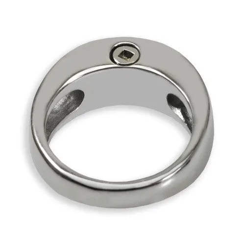 Zenith Cremation Ring in Stainless Steel